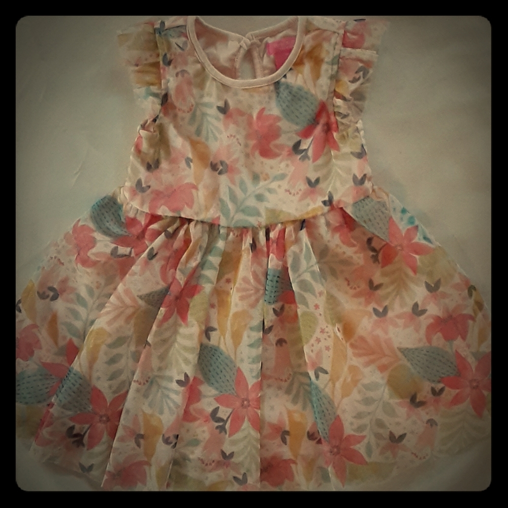 Isaac  Mizrahi  florals dress